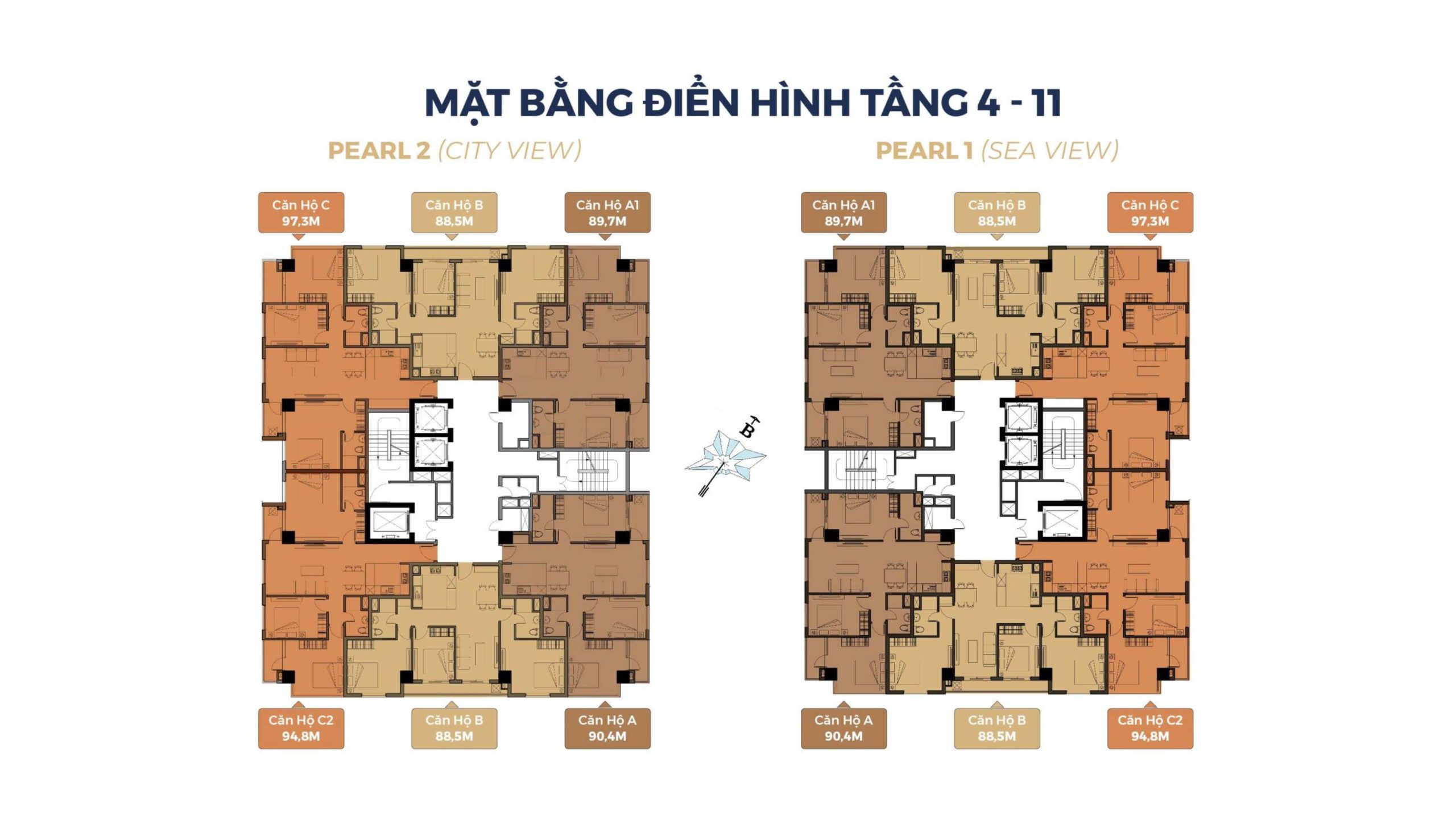 Chung cư Pearl Residence BRG Cửa Lò